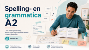 Nederlands A2, Spelling en grammatica